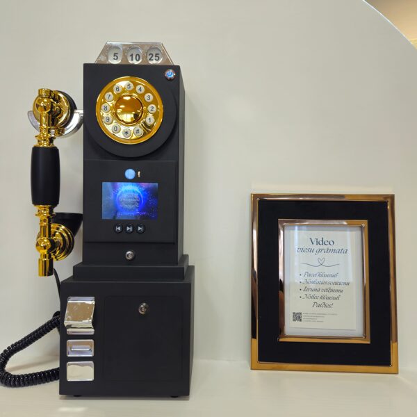 video viesu grāmata telefons