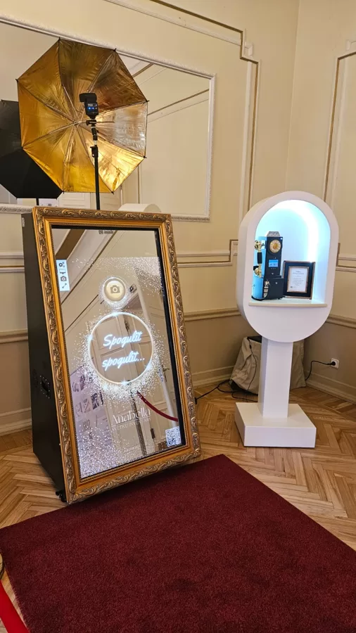 Foto kaste Spogulis