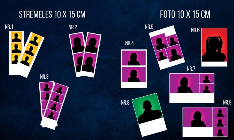 Foto kaste foto rāmīši